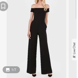 Express off the shoulder jumpsuit
